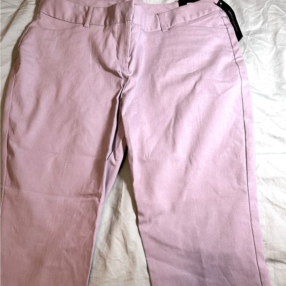 Women’s Worthington Petite Slim Fit Straight Leg, Ankle Length Pants Gray 2P NWT - Picture 2 of 8